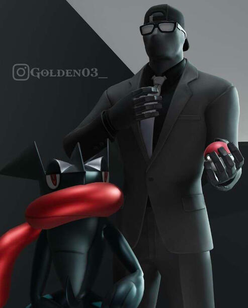 Shadow Henchman and Greninja Shadow Henchman and Greninja